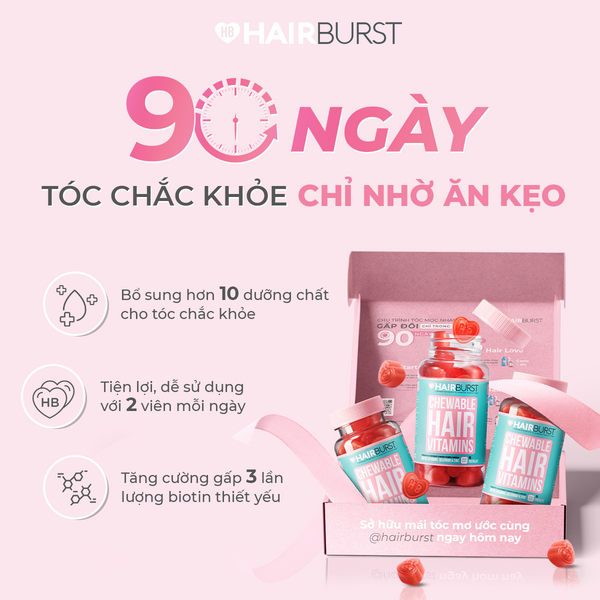 Kẹo dẻo mọc tóc - Bí kíp chăm tóc mọc nhanh chuẩn hair expert